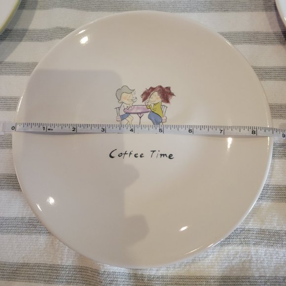 Tabletops Gallery Boxed Appetizer/Side Plates x 6 - Picture 6 of 7